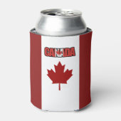 Rafraîchisseur Pour Canette Drapeau canadien (Can devant)