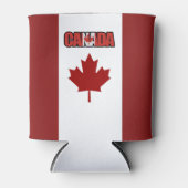 Rafraîchisseur Pour Canette Drapeau canadien (Devant)