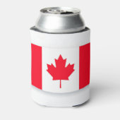 Rafraîchisseur Pour Canette Drapeau canadien. CANADA. Patriotique. (Can Dos)