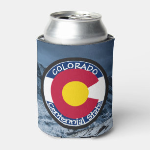 Rafraîchisseur Pour Canette Drapeau circulaire du Colorado