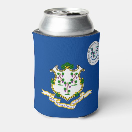 Rafraîchisseur Pour Canette Drapeau Connecticut (Can Dos)