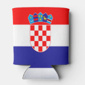 Rafraîchisseur Pour Canette Drapeau croate (Dos)