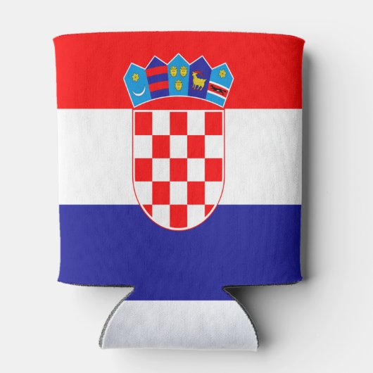Rafraîchisseur Pour Canette Drapeau croate (Dos)