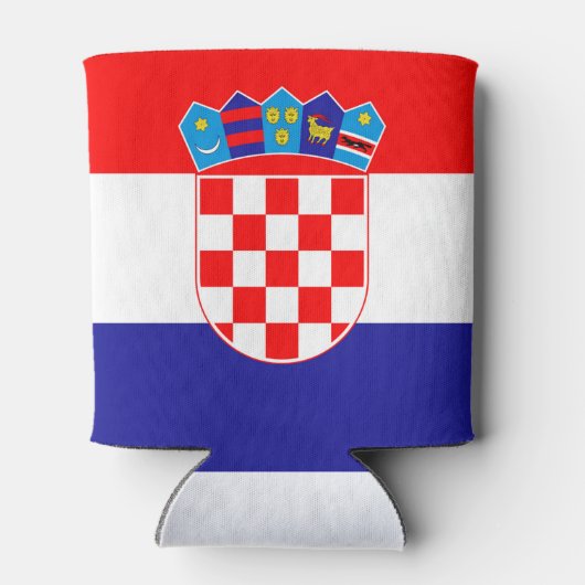 Rafraîchisseur Pour Canette Drapeau Croatie (Dos)