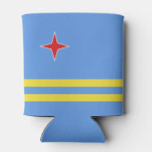 Rafraîchisseur Pour Canette Drapeau d'Aruba (Dos)