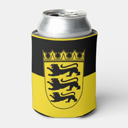 Rafraîchisseur Pour Canette Drapeau de Bade-Wurtemberg Can Cooler (Can devant)