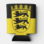 Rafraîchisseur Pour Canette Drapeau de Bade-Wurtemberg Can Cooler (Dos)
