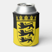 Rafraîchisseur Pour Canette Drapeau de Bade-Wurtemberg Can Cooler (Can Dos)
