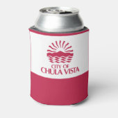 Rafraîchisseur Pour Canette Drapeau de Chula Vista, Californie (Can Dos)