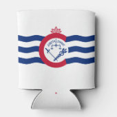 Rafraîchisseur Pour Canette Drapeau de Cincinnati, Ohio Can Cooler (Dos)