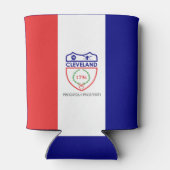 Rafraîchisseur Pour Canette Drapeau de Cleveland, Ohio Can Cooler (Dos)