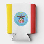 Rafraîchisseur Pour Canette Drapeau de Columbus, Ohio Can Cooler (Dos)