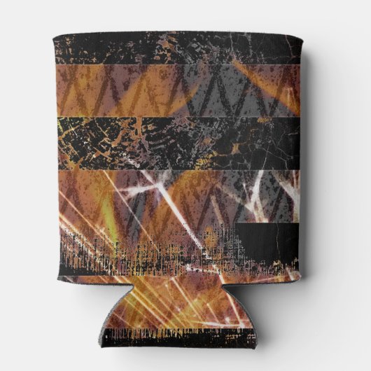 Rafraîchisseur Pour Canette Drapeau de construction industrielle (Dos)