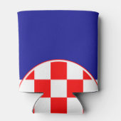 Rafraîchisseur Pour Canette Drapeau de Croatie (Dos)