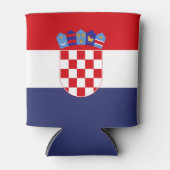 Rafraîchisseur Pour Canette Drapeau de Croatie (Devant)
