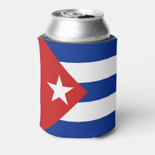 Rafraîchisseur Pour Canette Drapeau de Cuba (Can Dos)