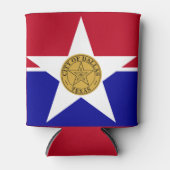 Rafraîchisseur Pour Canette Drapeau de Dallas, Texas Can Cooler (Devant)