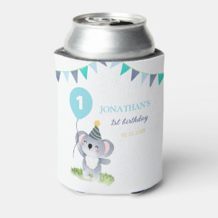 Rafraîchisseur Pour Canette Drapeau de fête de ballon de koala bébé anniversai