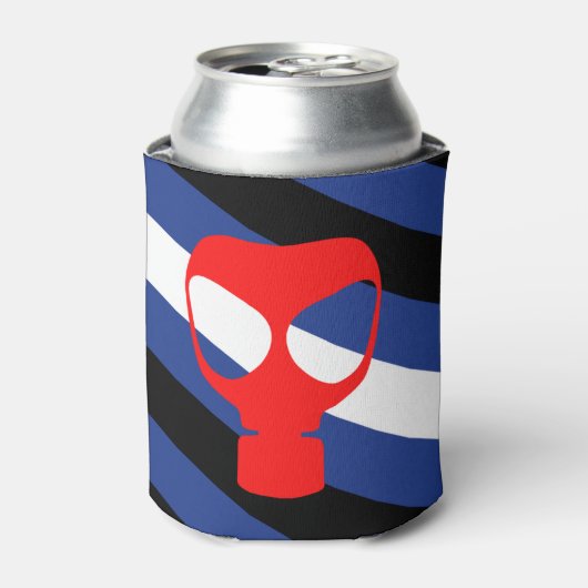 Rafraîchisseur Pour Canette Drapeau de fierté de masque (Can devant)