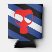 Rafraîchisseur Pour Canette Drapeau de fierté de masque (Devant)