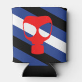 Rafraîchisseur Pour Canette Drapeau de fierté de masque (Dos)