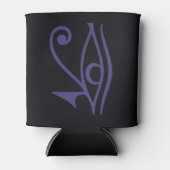 RAFRAÎCHISSEUR  POUR CANETTE DRAPEAU DE FIERTE GOTH (Devant)
