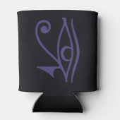 RAFRAÎCHISSEUR  POUR CANETTE DRAPEAU DE FIERTE GOTH (Dos)