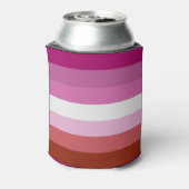 Rafraîchisseur Pour Canette Drapeau de fierté lesbienne (Can Dos)