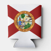 Rafraîchisseur Pour Canette Drapeau de Floride (Dos)
