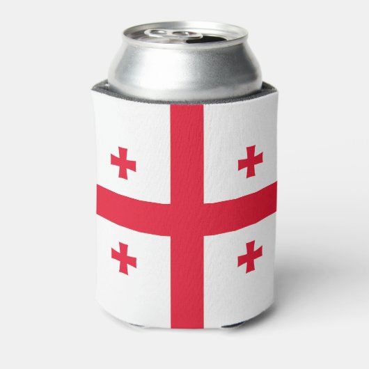 Rafraîchisseur Pour Canette Drapeau de Géorgie (Can Dos)