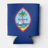 Rafraîchisseur Pour Canette Drapeau de Guam (Devant)