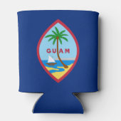 Rafraîchisseur Pour Canette Drapeau de Guam (Dos)