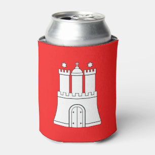 Rafraîchisseur Pour Canette Drapeau de Hambourg Can Cooler