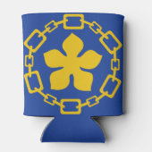 Rafraîchisseur Pour Canette Drapeau de Hamilton (Ontario) (Dos)