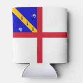 Rafraîchisseur Pour Canette Drapeau de Herm (Dos)
