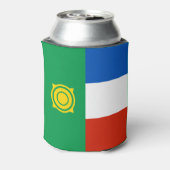 Rafraîchisseur Pour Canette Drapeau de Khakassie (Can Dos)