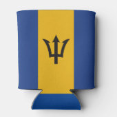 Rafraîchisseur Pour Canette Drapeau de la Barbade (Dos)