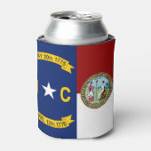 Rafraîchisseur Pour Canette Drapeau de la Caroline du Nord (Can devant)