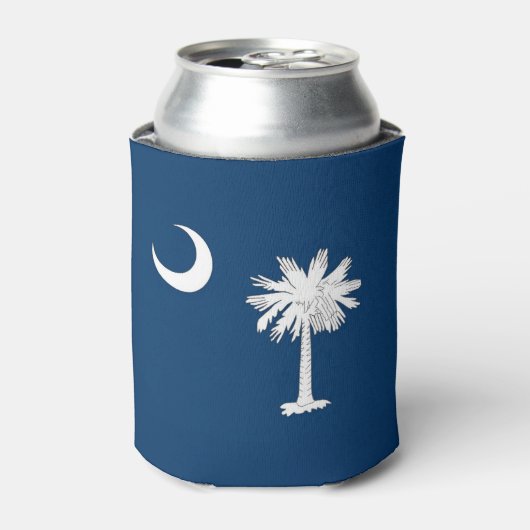 Rafraîchisseur Pour Canette Drapeau de la Caroline du Sud (Can devant)