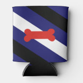 Rafraîchisseur Pour Canette Drapeau de la fierté de jeu de chiot (Devant)