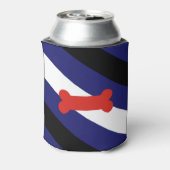 Rafraîchisseur Pour Canette Drapeau de la fierté de jeu de chiot (Can Dos)