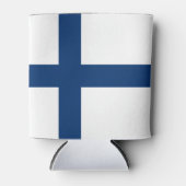Rafraîchisseur Pour Canette Drapeau de la Finlande (Devant)