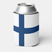 Rafraîchisseur Pour Canette Drapeau de la Finlande (Can Dos)