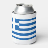 Rafraîchisseur Pour Canette Drapeau de la Grèce (Can devant)