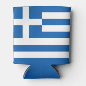 Rafraîchisseur Pour Canette Drapeau de la Grèce (Devant)