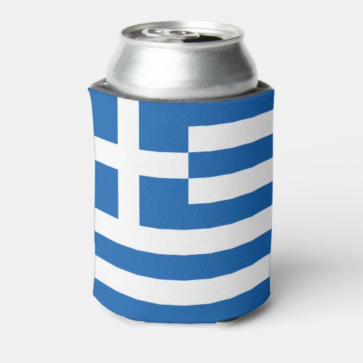 Rafraîchisseur Pour Canette Drapeau de la Grèce (Can Dos)
