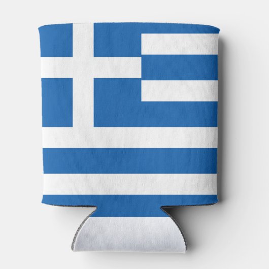 Rafraîchisseur Pour Canette Drapeau de la Grèce (Dos)