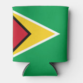 Rafraîchisseur Pour Canette Drapeau de la Guyane (Devant)