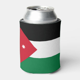 Rafraîchisseur Pour Canette Drapeau de la Jordanie