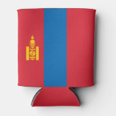 Rafraîchisseur Pour Canette Drapeau de la Mongolie (Devant)